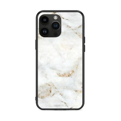 White Gold Marble - iPhone 14 Pro Max θήκη +ΔΩΡΕΑΝ Ring Holder