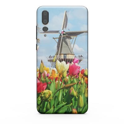 Θήκη Κινητού  Netherlands tulip with windmill